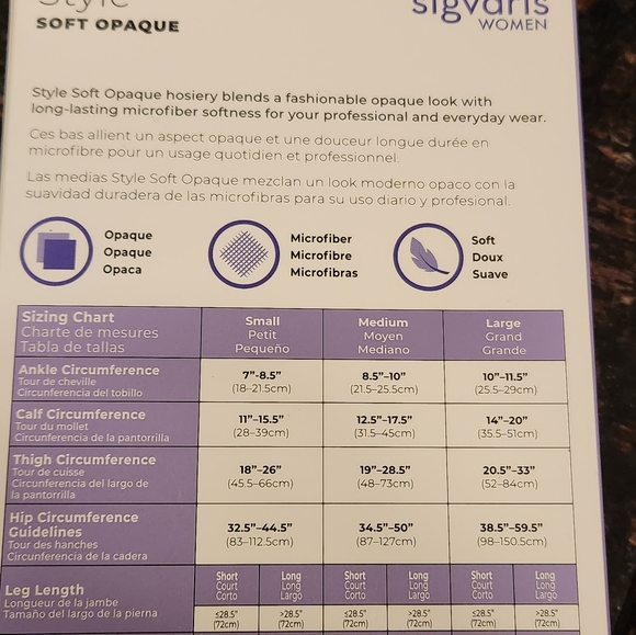 Sigvaris Compression Pantyhose - Picture 2 of 3
